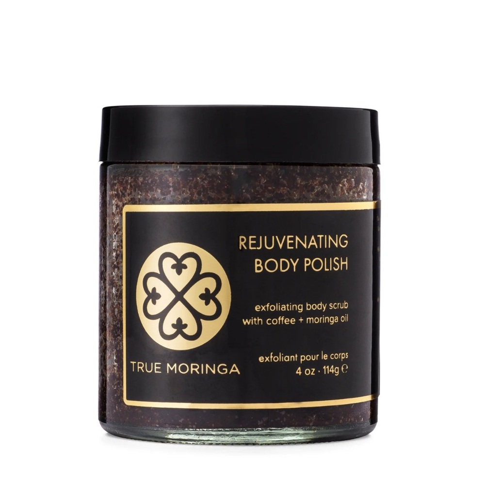 True Moringa rejuvenating body polish